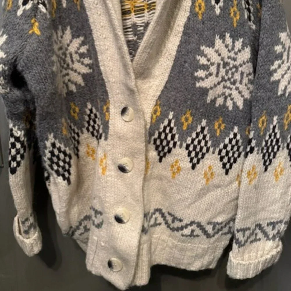 Topshop starsky Fair Ilse cardigan Sweater - NWOT - Picture 9 of 16